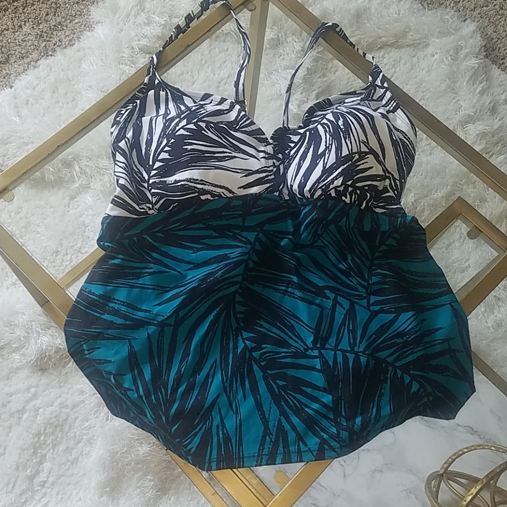 Brand new plus swim top